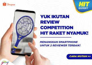 Ikut Review Competition HIT Raket Nyamuk & Menangkan Smartphone!